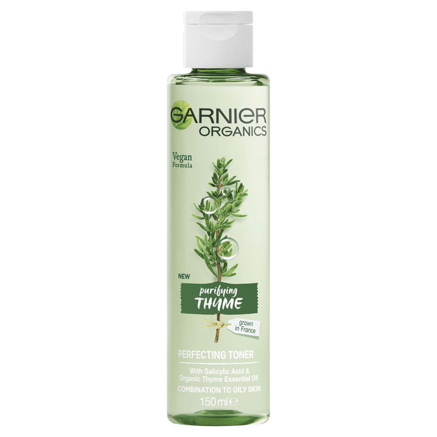 Garnier Organics Thyme Perfecting Toner front packshot